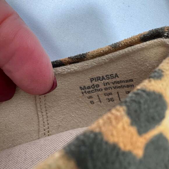 Kelly & Katie Leopard Print Ballet Flats Size 6 - Picture 4 of 5